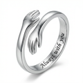 Bague « Amour de Maman » (taille unique, ajustable)
