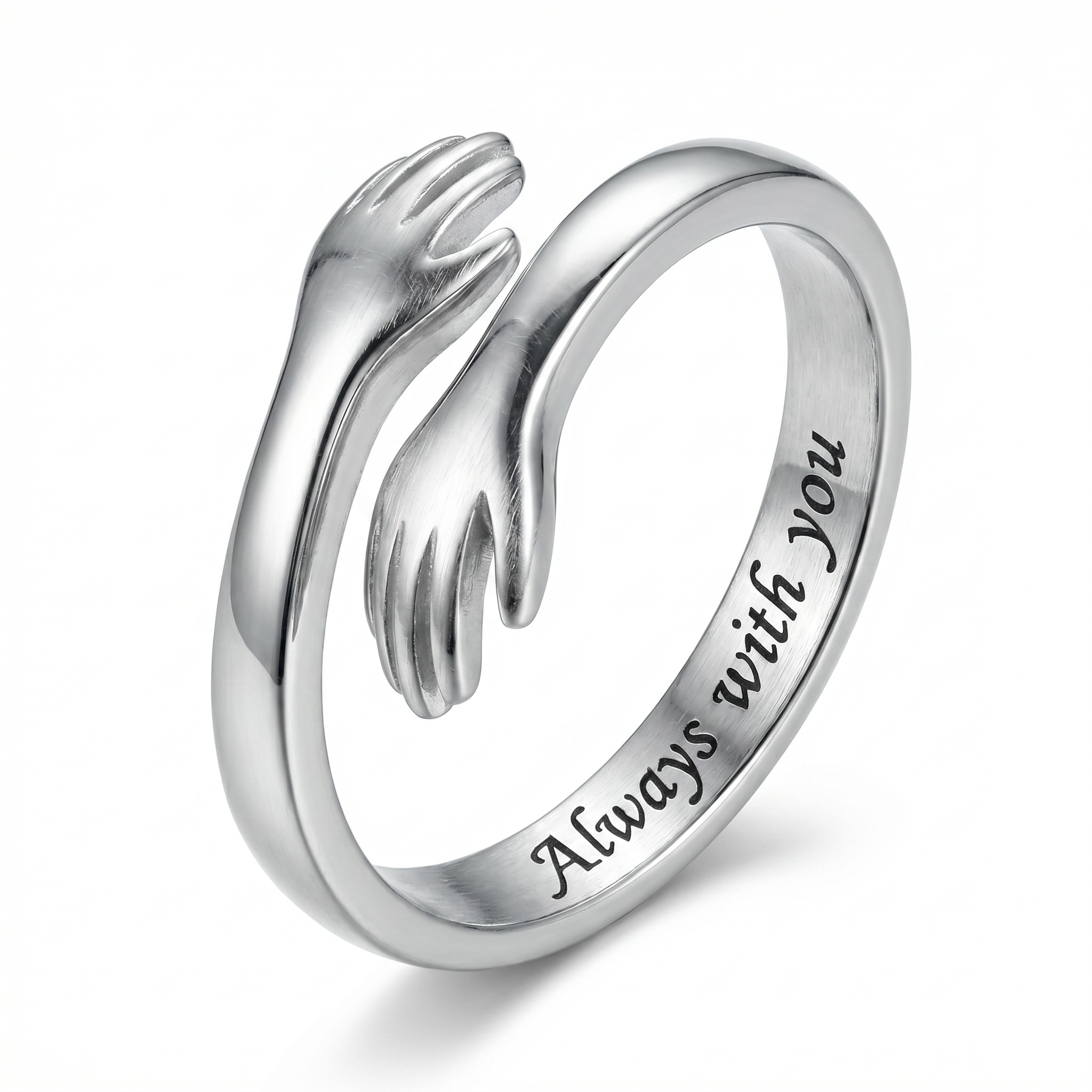 Bague « Amour de Maman » (taille unique, ajustable)